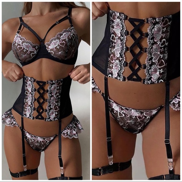 GI-GI Other - ❤️ NEW sensual embroidered decor lingerie set